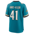 harde J.Jaguars #41 Josh Hines-Allen Teal Prowler Throwback Player Game Stitched Jerseys