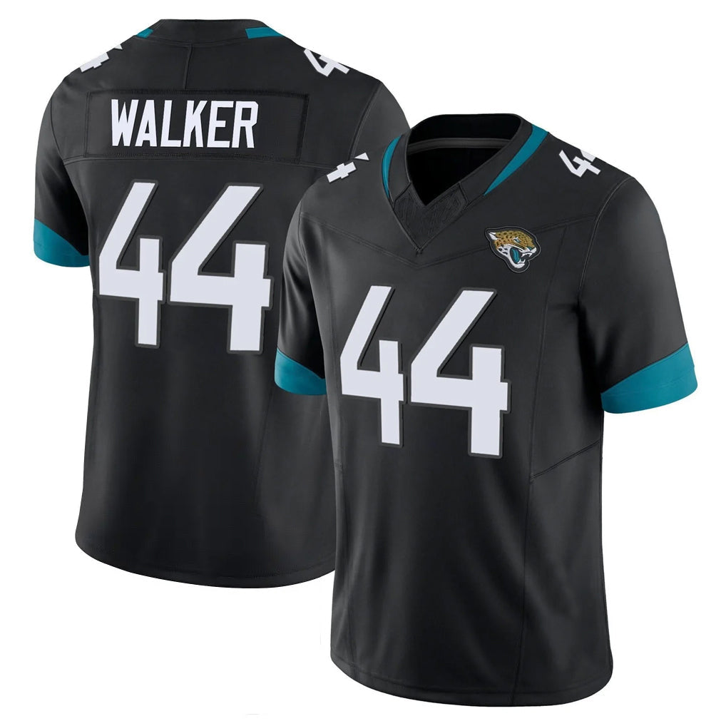 harde J.Jaguars #44 Travon Walker Player Black Vapor F.U.S.E. Limited Home Game Stitched Jerseys