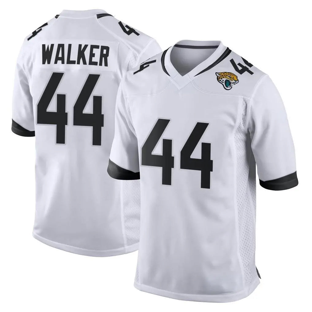harde J.Jaguars #44 Travon Walker Player White Home Game Stitched Jerseys