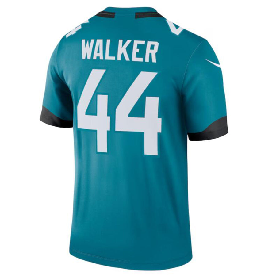 harde J.Jaguars #44 Travon Walker Teal Legend Jersey American Stitched Jerseys