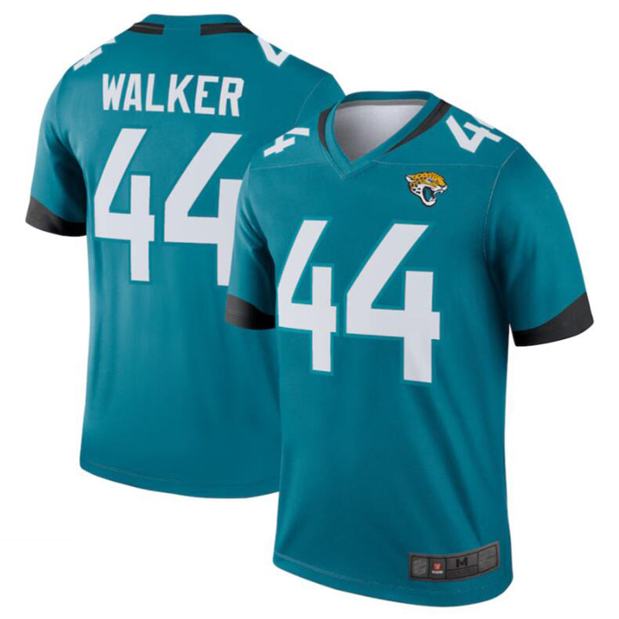 harde J.Jaguars #44 Travon Walker Teal Legend Jersey American Stitched Jersey