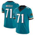 harde J.Jaguars #71 Tony Boselli?Player Teal Prowler Throwback Vapor F.U.S.E. Limited Home Game Stitched Jerseys