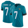harde J.Jaguars #7 Brian Thomas Jr. Player Teal Vapor Untouchable Limited Home Game Stitched Jerseys