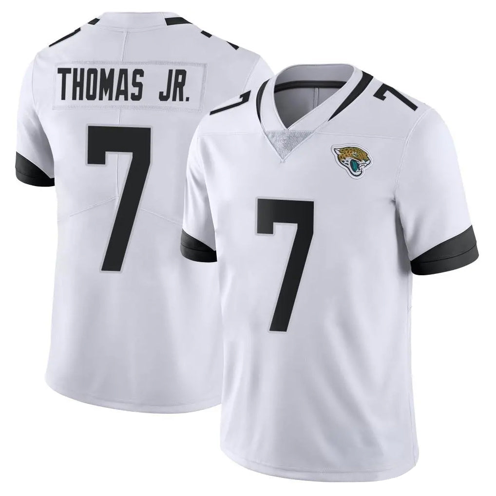harde J.Jaguars #7 Brian Thomas Jr. Player White Vapor Untouchable Limited Home Game Stitched Jerseys