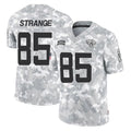 harde J.Jaguars #85 Brenton Strange Player Arctic Camo Salute To Service Limited Game Stitched Jerseys