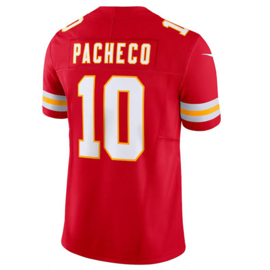 harde KC.Chiefs #10 Isiah Pacheco Red Vapor F.U.S.E. Limited Jersey American Stitched Jerseys