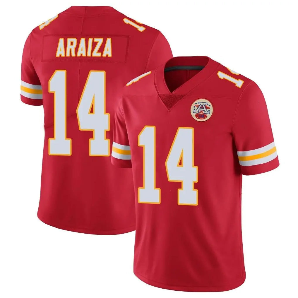 harde KC.Chiefs #14 Matt Araiza Player Red Limited Vapor Untouchable Home Game Stitched Jerseys