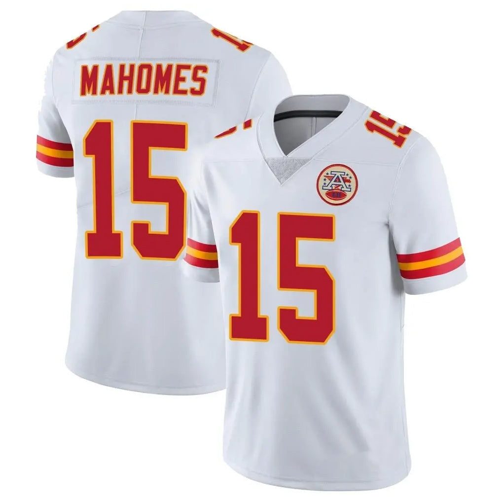 harde KC.Chiefs #15 Patrick Mahomes Player White Limited Vapor Untouchable Home Game Stitched Jerseys