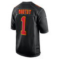 harde KC.Chiefs #1 Xavier Worthy Player Carbon Black Fashion Game Stitched Jerseys