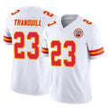 harde KC.Chiefs #23 Drue Tranquill Player White Limited Vapor F.U.S.E. Home Game Stitched Jerseys