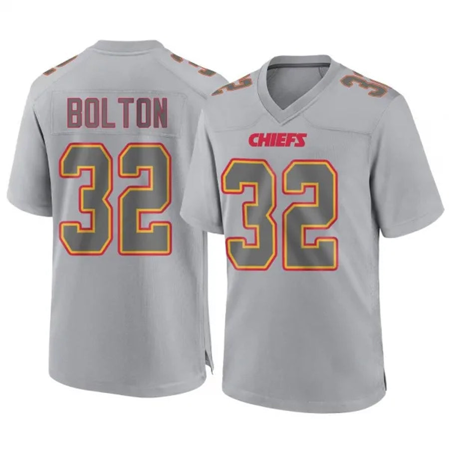 harde KC.Chiefs #32 Nick Bolton Player Gray Limited Game Stitched Jerseys