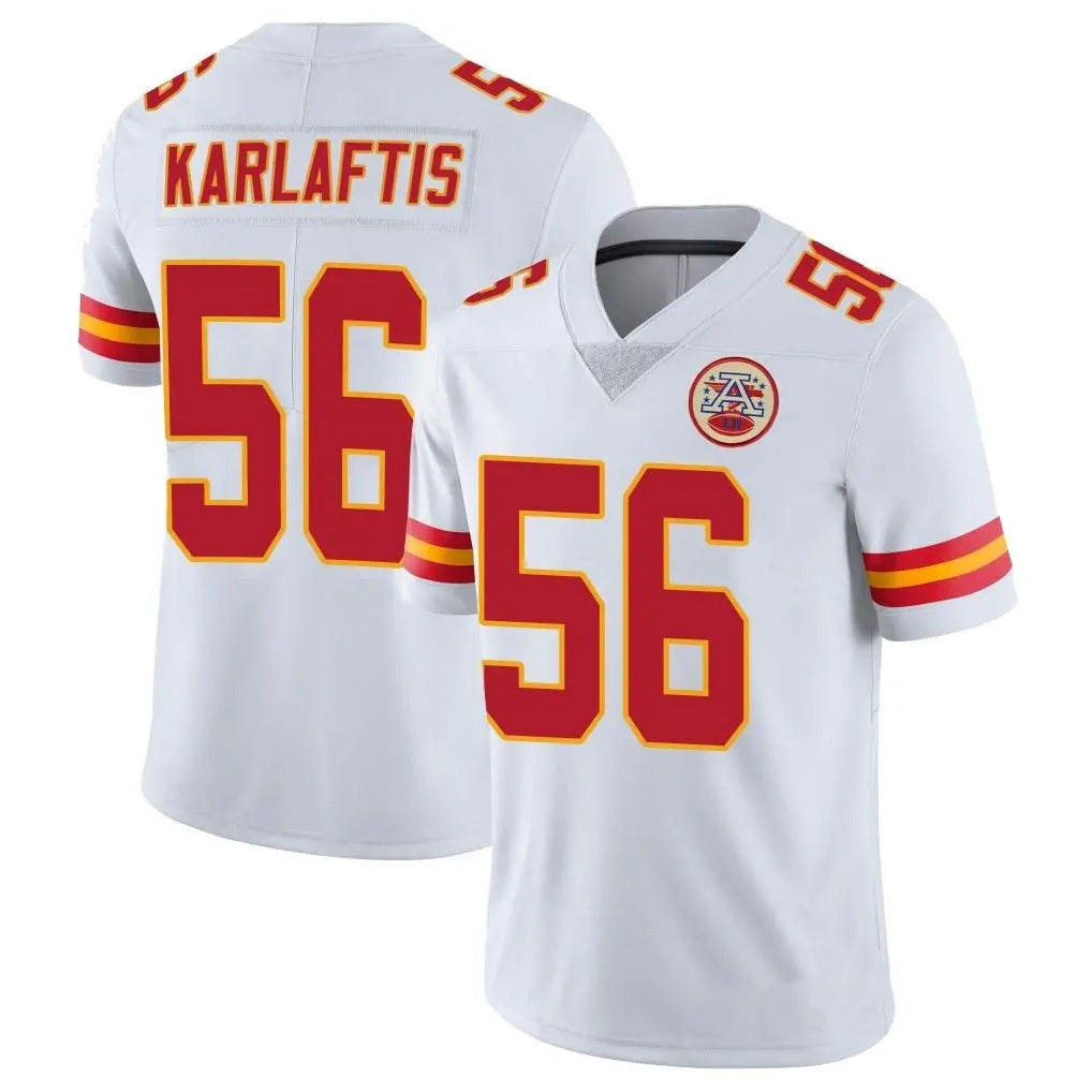 harde KC.Chiefs #56 George Karlaftis Player White Limited Vapor Untouchable Home Game Stitched Jerseys