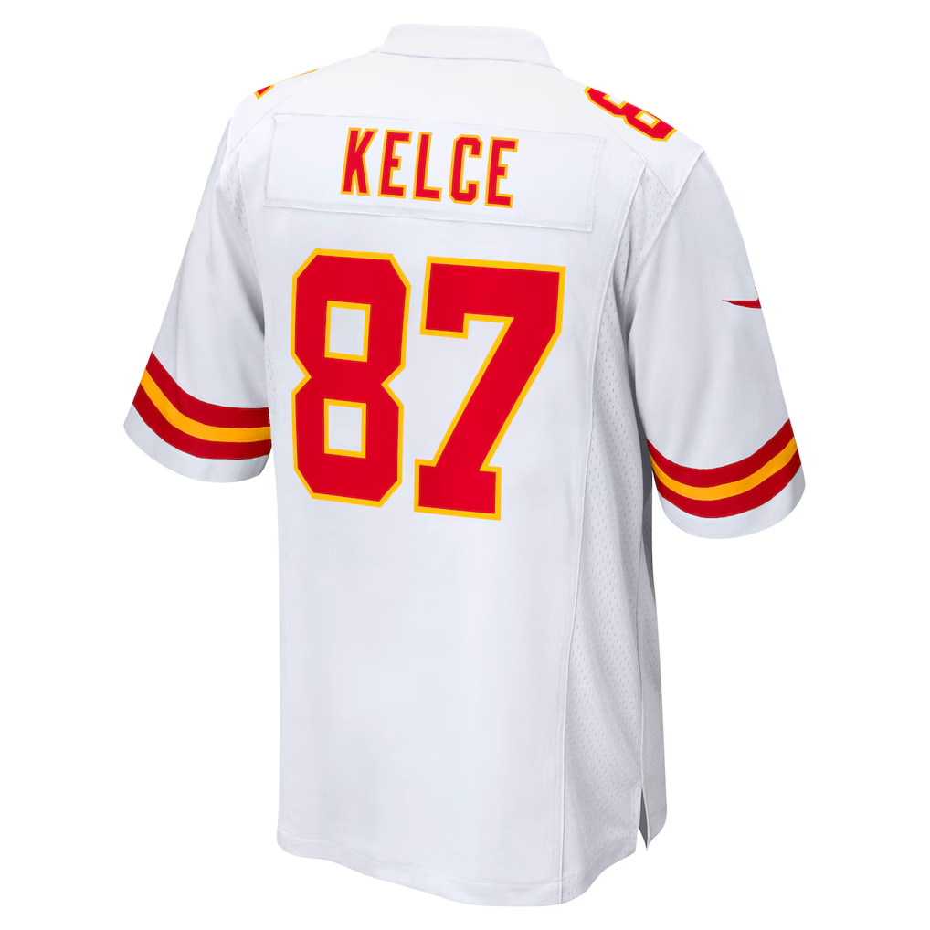 harde KC.Chiefs #87 Travis Kelce White Player Game Stitched Jerseys