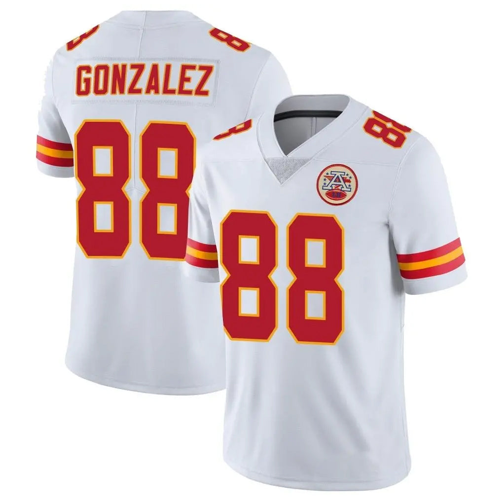 harde KC.Chiefs #88 Tony Gonzalez Player White Limited Vapor Untouchable Home Game Stitched Jerseys
