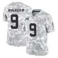 harde KC.Chiefs #9 Kenneth Walker III Player Arctic Camo Salute To Service Limited Game Stitched Jerseys