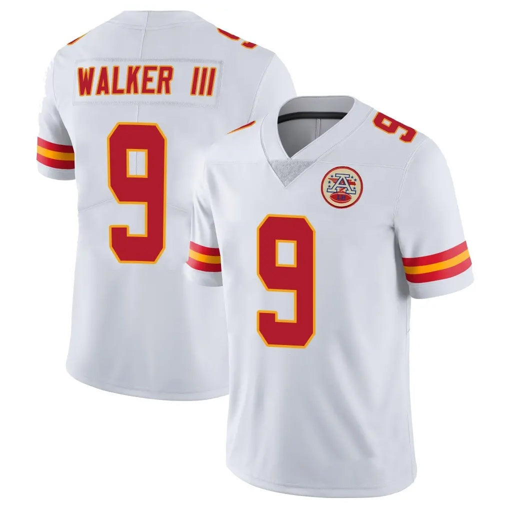 harde KC.Chiefs #9 Kenneth Walker III Player White Limited Vapor Untouchable Home Game Stitched Jerseys