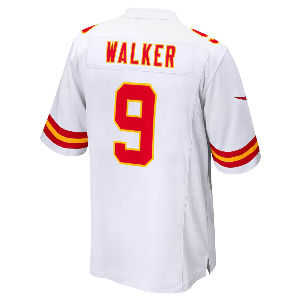 harde KC.Chiefs #9 Kenneth Walker III White Game Stitched Jerseys