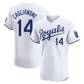 harde KC.Royals #14 Jac Caglianone Player White Alt Limited Elite Home Stitched Jerseys