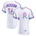 harde KC.Royals #16 Bo Jackson Player White 2026 City Connect Limited Elite Home Stitched Jerseys