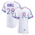 harde KC.Royals #28 Kyle Isbel Player White 2026 City Connect Limited Elite Home Stitched Jerseys