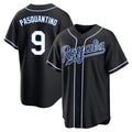 harde KC.Royals #9 Vinnie Pasquantino Player Black Carbon Fashion Home Game Stitched Jerseys
