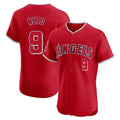 harde LA.Angels #9 Zach Neto Player Red Home Limited Elite Stitched Jerseys