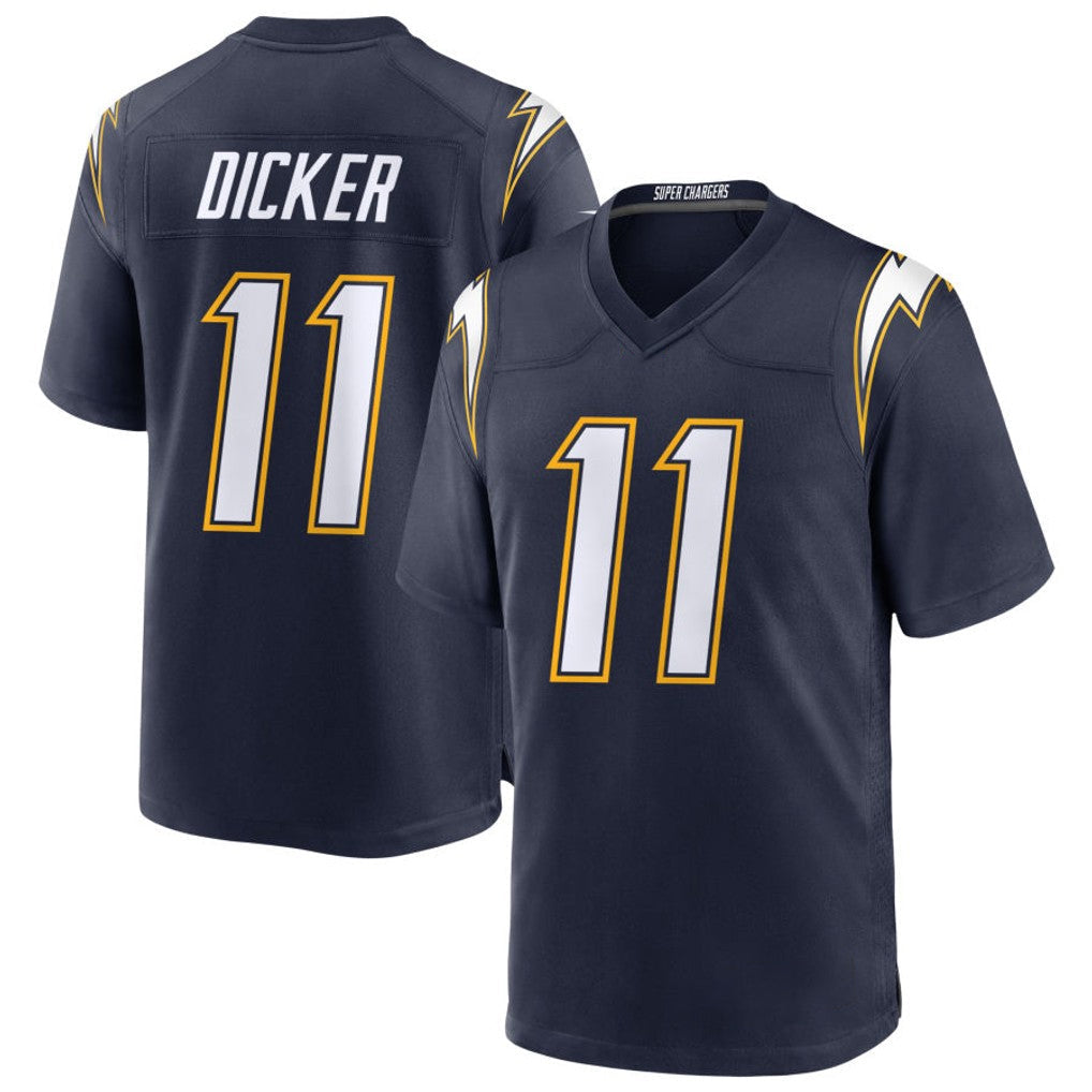 harde LA.Chargers #11 Cameron Dicker Player Navy Alternate Home Game Stitched Jerseys