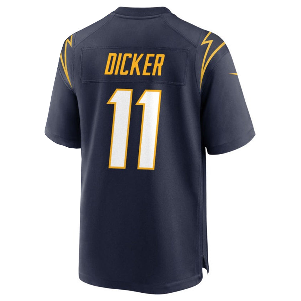 harde LA.Chargers #11 Cameron Dicker Player Navy Home Game Stitched Jerseys