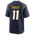 harde LA.Chargers #11 Cameron Dicker Player Navy Home Game Stitched Jerseys