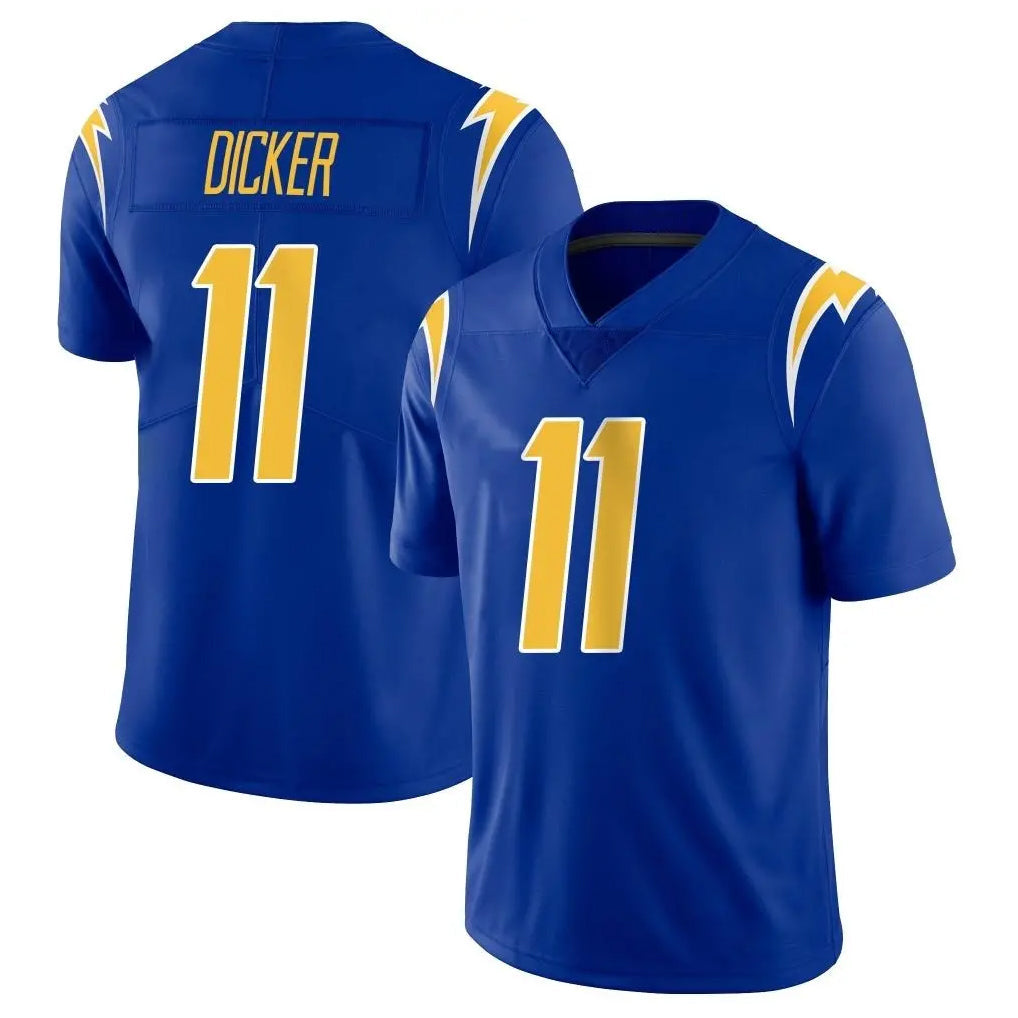 harde LA.Chargers #11 Cameron Dicker Player Royal Limited Vapor Home Game Stitched Jerseys