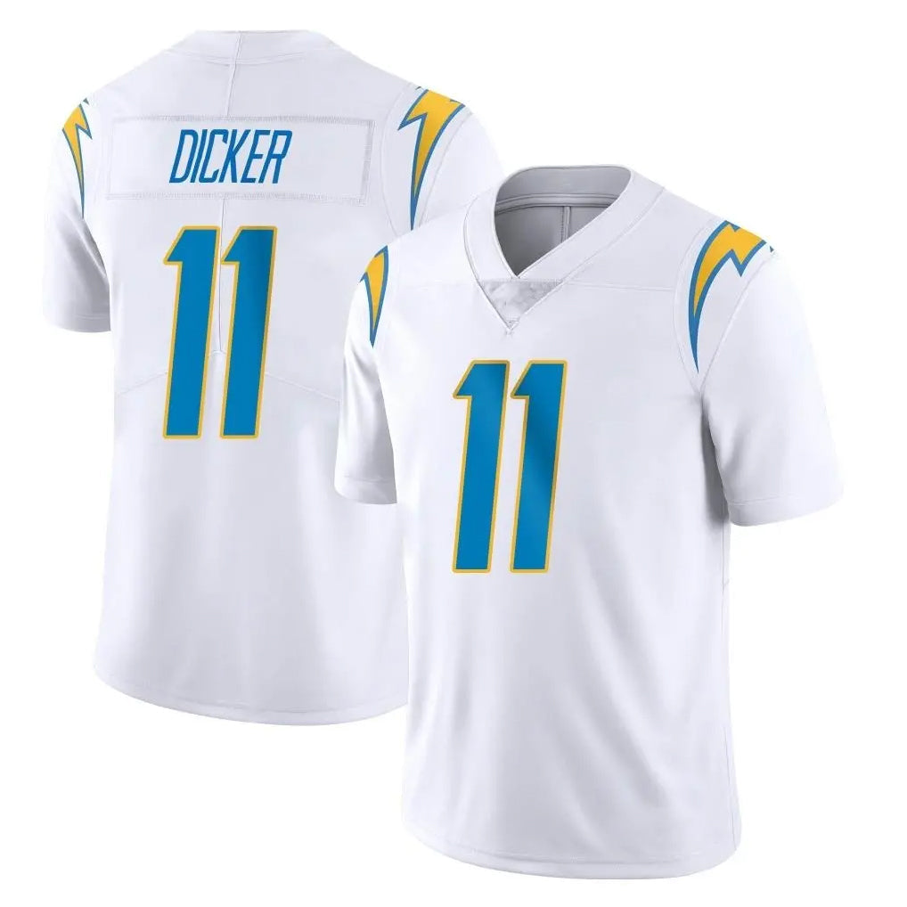 harde LA.Chargers #11 Cameron Dicker Player White Limited Vapor Untouchable Home Game Stitched Jerseys