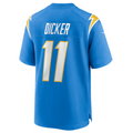harde LA.Chargers #11 Cameron Dicker Powder Blue Game Stitched Jerseys