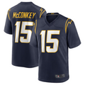 harde LA.Chargers #15 Ladd McConkey Navy Game Jersey Stitched Jerseys