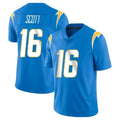 harde LA.Chargers #16 J.K. Scott Player Blue Limited Vapor Untouchable Home Game Stitched Jerseys