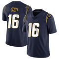 harde LA.Chargers #16 J.K. Scott Player Navy Limited Vapor Untouchable Home Game Stitched Jerseys