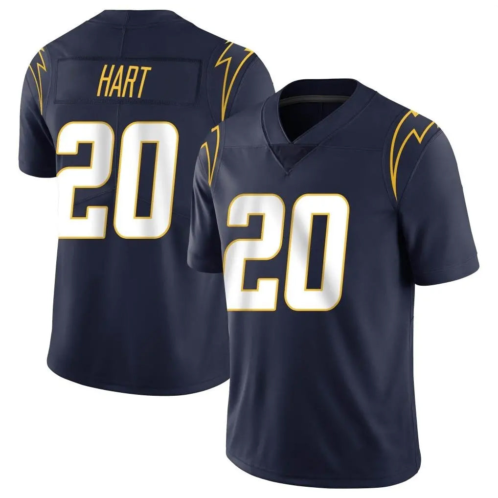 harde LA.Chargers #20 Cam Hart Player Navy Limited Vapor Untouchable Home Game Stitched Jerseys