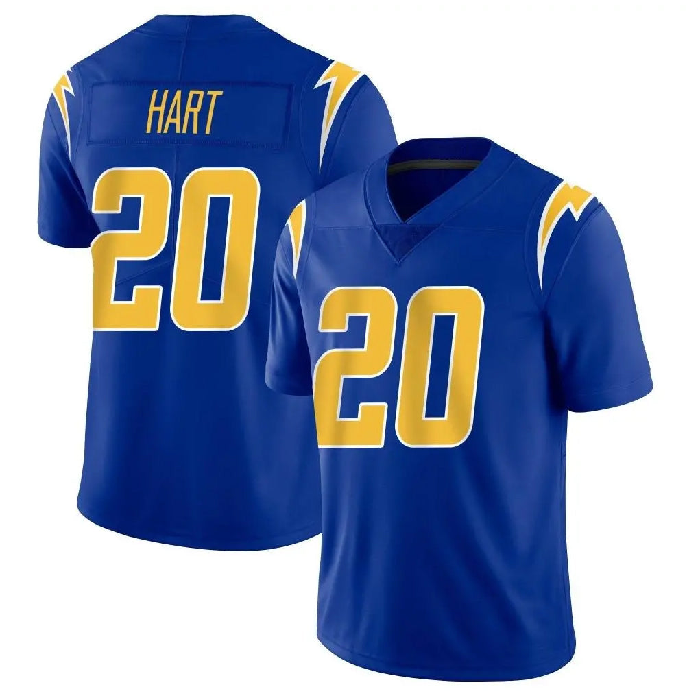 harde LA.Chargers #20 Cam Hart Player Royal Limited Vapor Home Game Stitched Jerseys