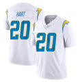 harde LA.Chargers #20 Cam Hart Player White Limited Vapor Untouchable Home Game Stitched Jerseys