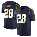 harde LA.Chargers #28 Kimani Vidal Player Navy Limited Vapor Untouchable Home Game Stitched Jerseys