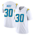 harde LA.Chargers #30 Alec Ingold Player White Limited Vapor Untouchable Home Game Stitched Jerseys