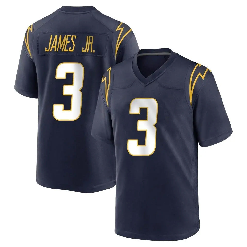 harde LA.Chargers #3 Derwin James Jr. Player Navy Home Game Stitched Jerseys