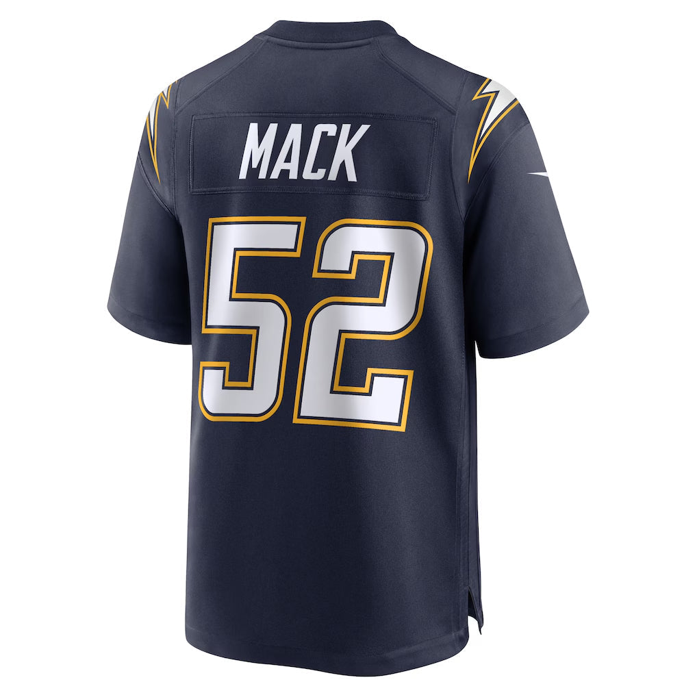 harde LA.Chargers #52 Khalil Mack Player Navy Alternate Game Stitched Jerseys