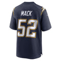 harde LA.Chargers #52 Khalil Mack Player Navy Alternate Game Stitched Jerseys