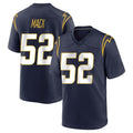 harde LA.Chargers #52 Khalil Mack Player Navy Home Game Stitched Jerseys