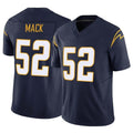 harde LA.Chargers #52 Khalil Mack Player Navy Limited Vapor F.U.S.E. Home Game Stitched Jerseys