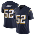 harde LA.Chargers #52 Khalil Mack Player Navy Vapor F.U.S.E. Limited Home Game Stitched Jerseys