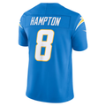harde LA.Chargers #8 Omarion Hampton Powder Blue Team Vapor F.U.S.E. Stitched Limited Jerseys