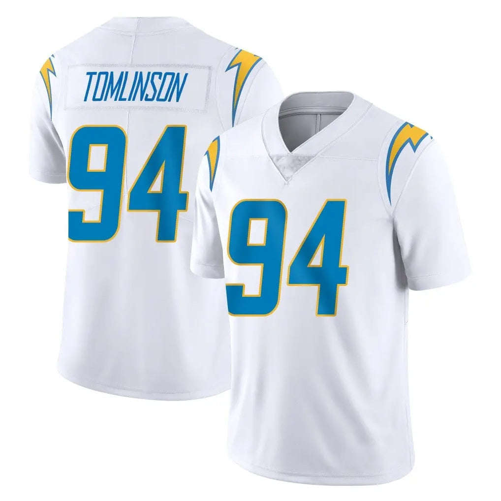 harde LA.Chargers #94 Dalvin Tomlinson Player White Limited Vapor Untouchable Home Game Stitched Jerseys