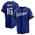 harde LA.Dodgers #16 Will Smith Player Royal City Connect Home Game Stitched Jerseys