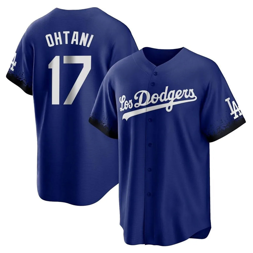 harde LA.Dodgers #17 Shohei Ohtani Player Royal City Connect Home Game Stitched Jerseys